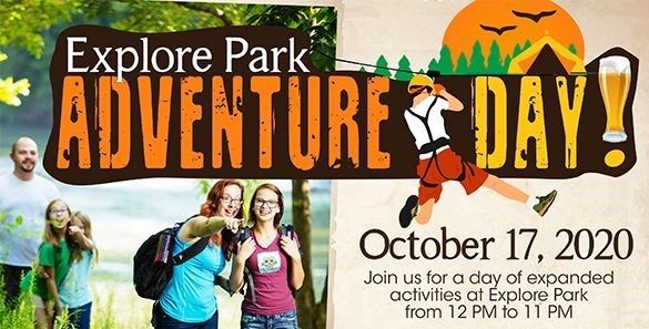 Adventure Day Logo, Family Hiking
