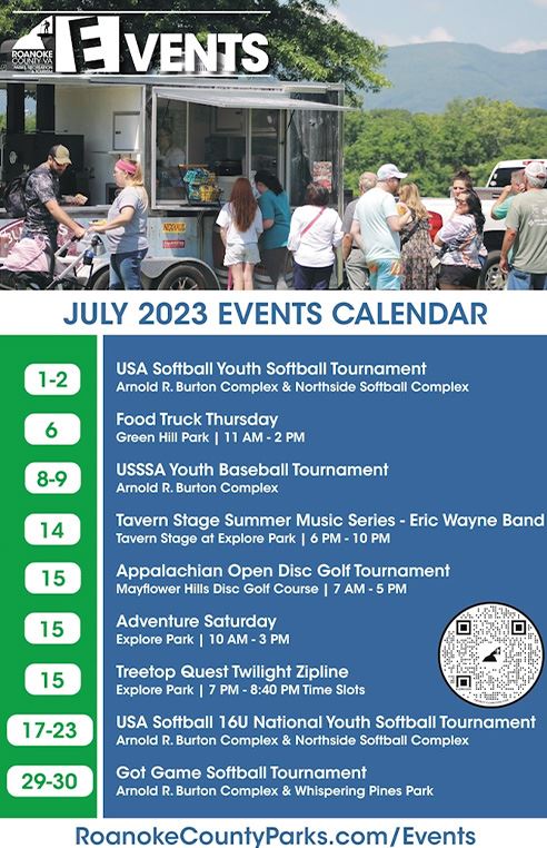 Calendar of Events